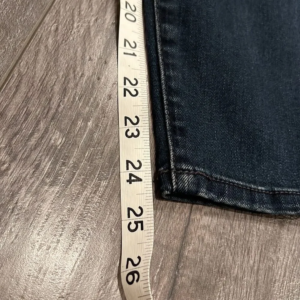 KFTK Grunge Goth Distressed Skinny Stretch Jeans Size 4